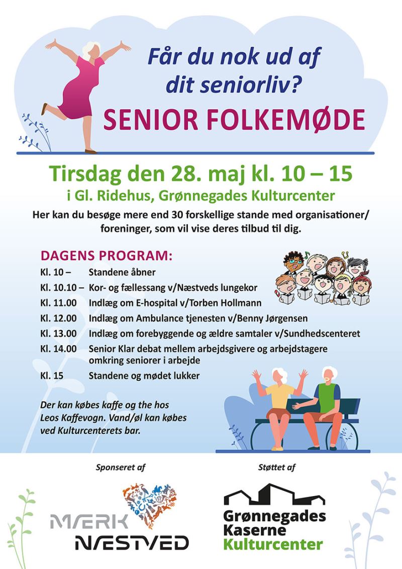 Senior folkemøde 28. maj kl. 10:00