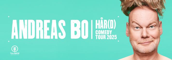 Andreas Bo - Hår(d) - 2025! 08. maj kl. 19:00