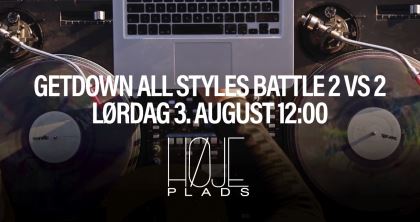 GetDown - All Styles Battle 03. august kl. 12:00