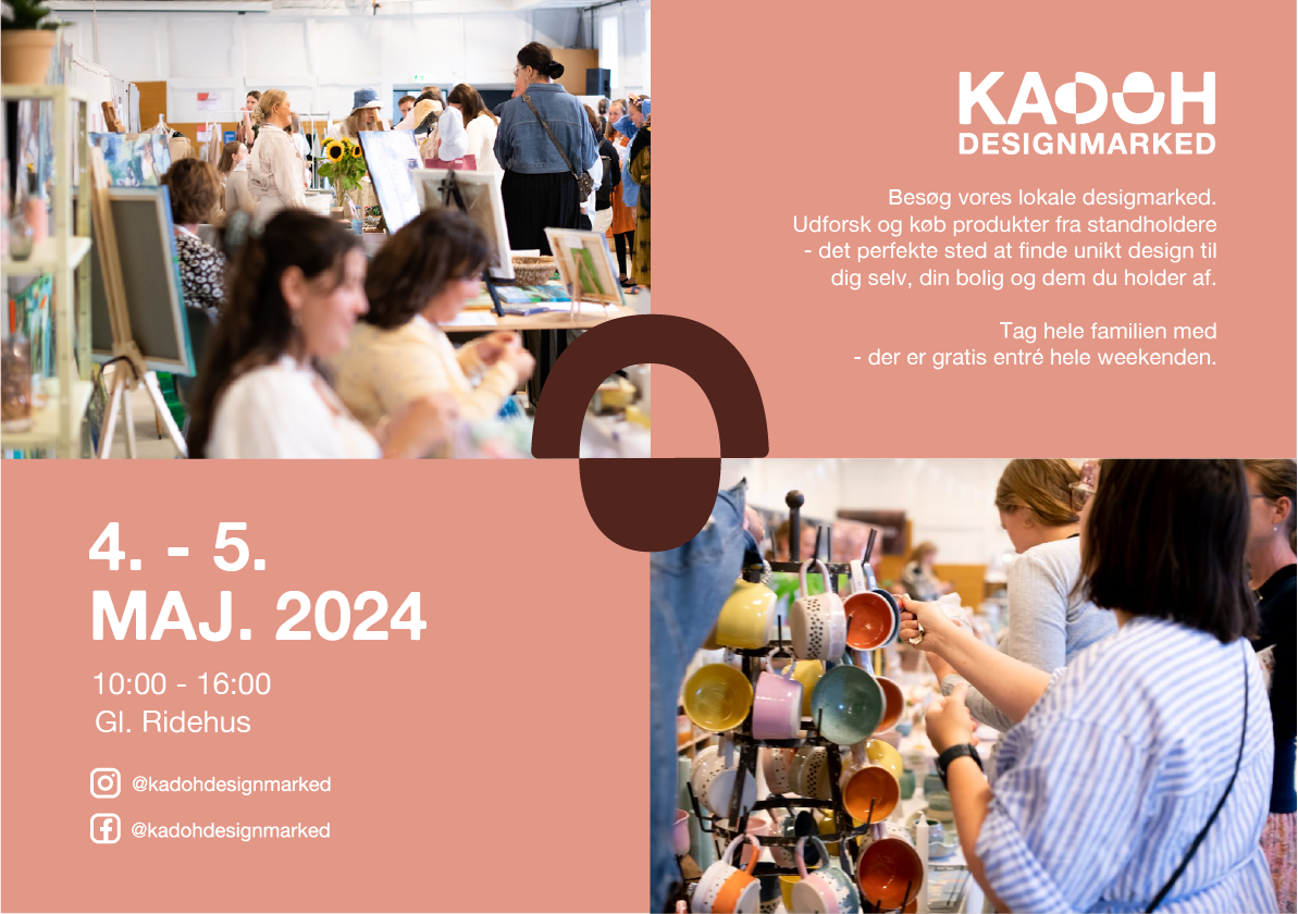 KADOH Designmarked 04. maj kl. 10:00