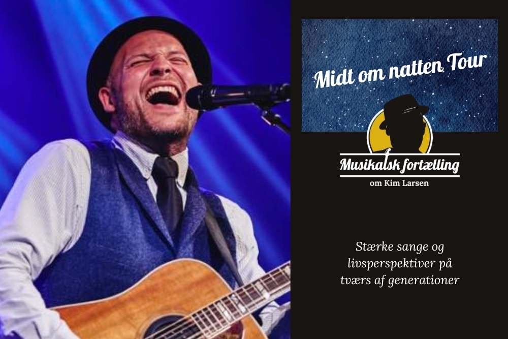 Musikalsk Fortælling om Kim Larsen - Midt om natten Tour 17. september kl. 19:30