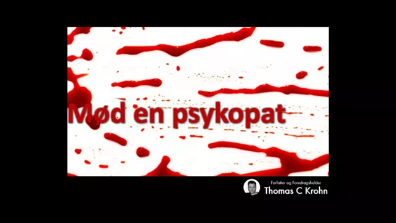 Har du mødt en psykopat? 19. februar kl. 19:00